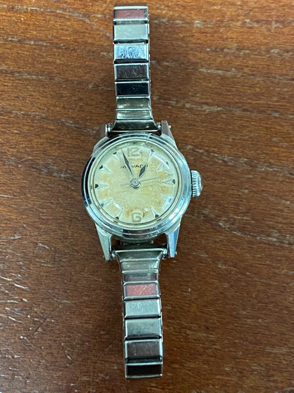 Vintage ladies Movado watch, from 1940s or 1950s